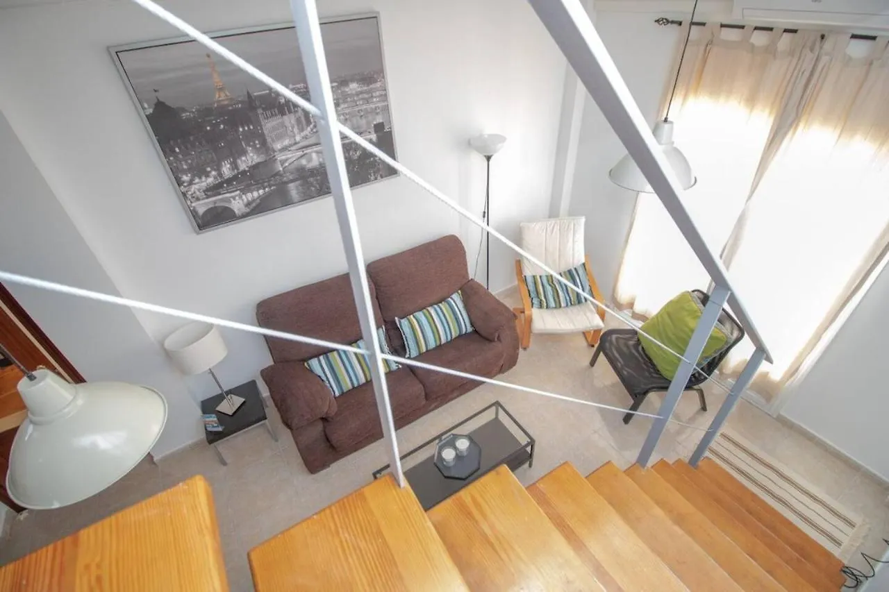 ACEITE - Maravilloso dúplex en el centro de Málaga Apartamento